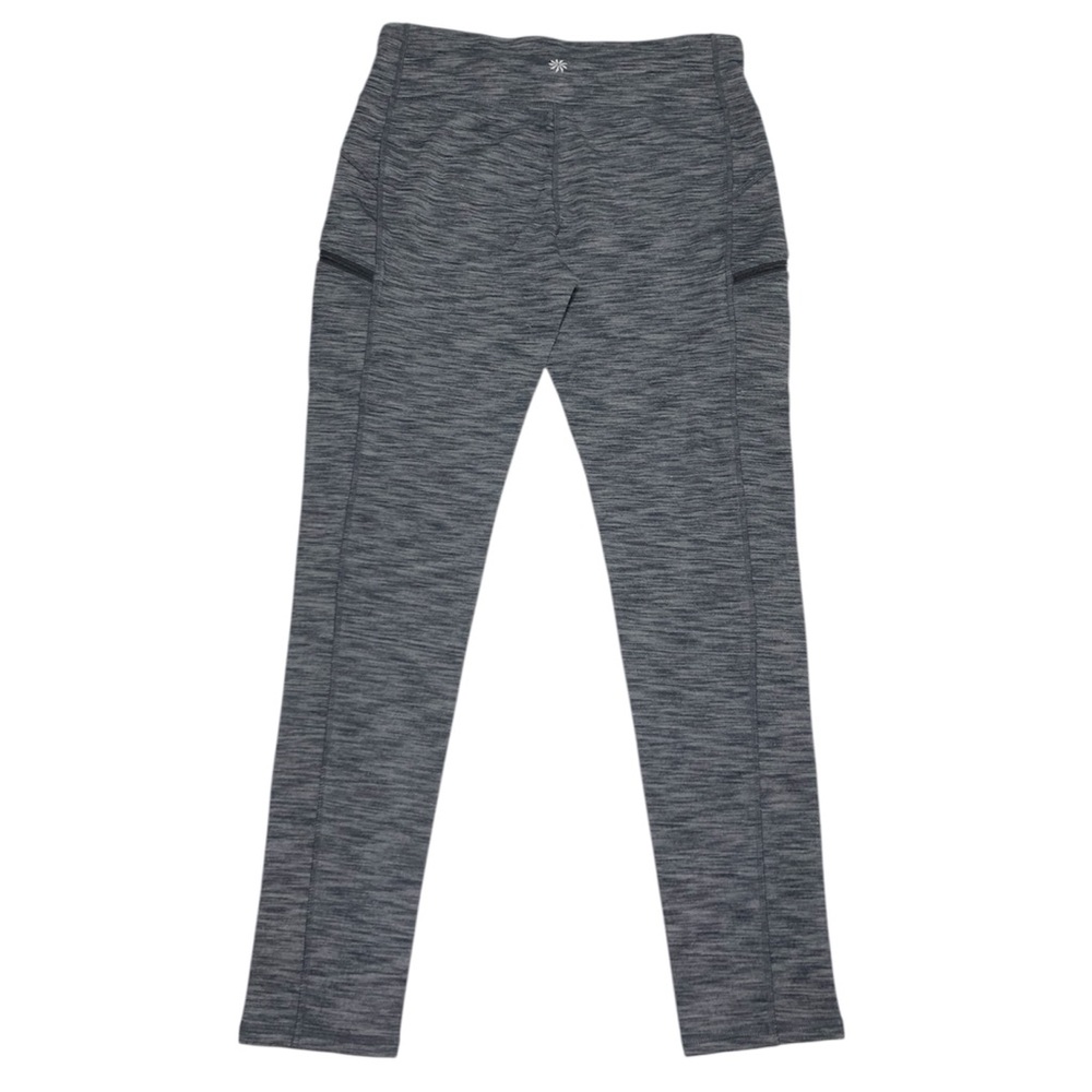 Athleta Drifter Tight Heather Gray Full-Length Performance Leggings size M - Picture 3 of 12